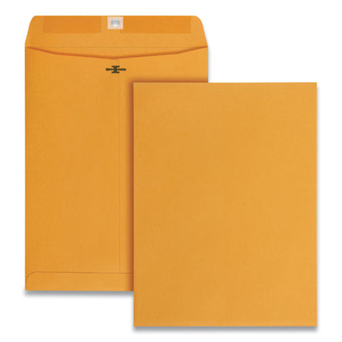 Clasp Envelope, #90, Square Flap, Clasp-gummed Closure, 9 X 12, Brown Kraft, 250-carton