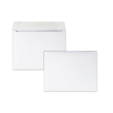 Open-side Booklet Envelope, #10 1-2, Hub Flap, Gummed Closure, 9 X 12, White, 100-box