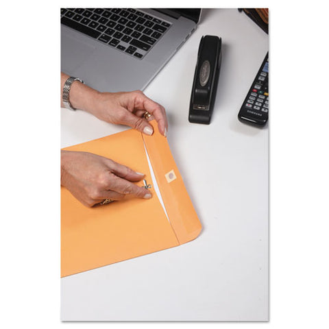 Clasp Envelope, #10 1-2, Sq Flap, Clasp-gummed Closure, 9 X 12, Brown Kraft, 100-box
