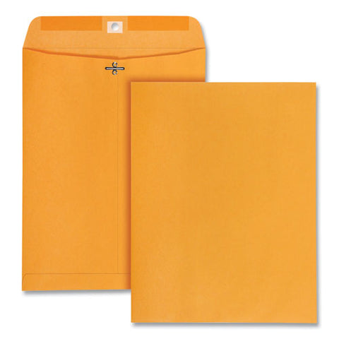 Clasp Envelope, #97, Square Flap, Clasp-gummed Closure, 10 X 13, Brown Kraft, 100-box