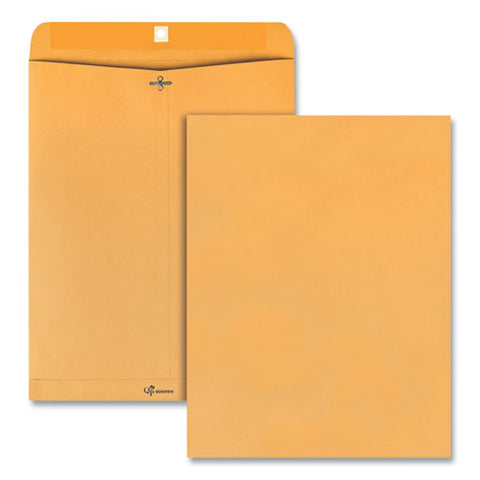 Clasp Envelope, #15 1-2, Square Flap, Clasp-gummed Closure, 12 X 15.5, Brown Kraft, 100-box