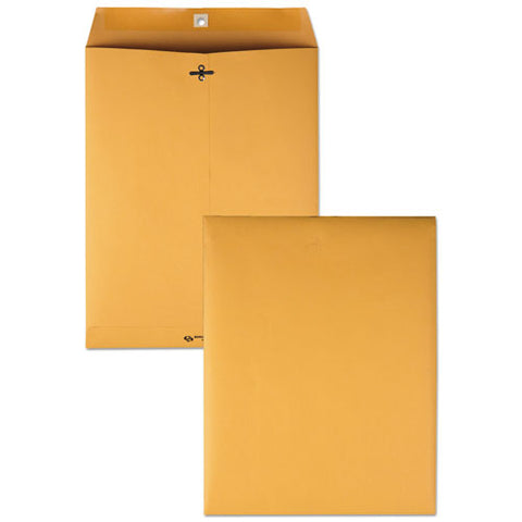 Clasp Envelope, #97, Square Flap, Clasp-gummed Closure, 10 X 13, Brown Kraft, 100-box