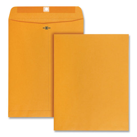 Clasp Envelope, #97, Square Flap, Clasp-gummed Closure, 10 X 13, Brown Kraft, 100-box