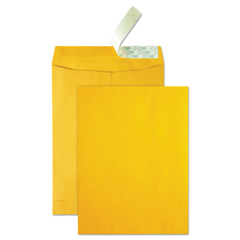 High Bulk Redi-strip Catalog Envelope, #10 1-2, Cheese Blade Flap, Redi-strip Closure, 9 X 12, Brown Kraft, 250-carton