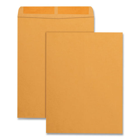 Catalog Envelope, #13 1-2, Square Flap, Gummed Closure, 10 X 13, Brown Kraft, 100-box