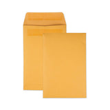 Redi-seal Catalog Envelope, #1 3-4, Cheese Blade Flap, Redi-seal Closure, 6.5 X 9.5, Brown Kraft, 250-box