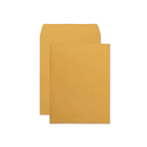 Redi-seal Catalog Envelope, #12 1-2, Cheese Blade Flap, Redi-seal Closure, 9.5 X 12.5, Brown Kraft, 250-box