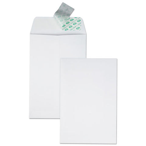Redi-strip Catalog Envelope, #1, Cheese Blade Flap, Redi-strip Closure, 6 X 9, White, 100-box