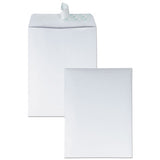 Redi-strip Catalog Envelope, #12 1-2, Cheese Blade Flap, Redi-strip Closure, 9.5 X 12.5, White, 100-box