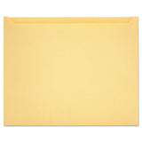 Paper File Jackets, Letter Size, Buff, 100-box