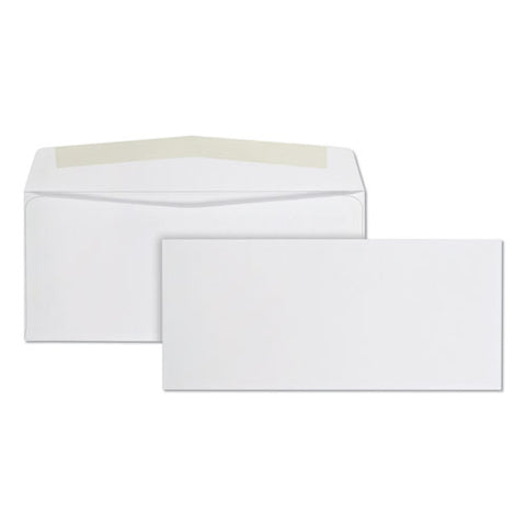 Business Envelope, #10, Commercial Flap, Gummed Closure, 4.13 X 9.5, White, 500-box