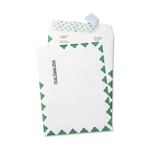 First Class Catalog Mailers, Dupont Tyvek, #6 1-2, Square Flap, Redi-strip Closure, 6 X 9, White, 100-box
