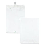 Catalog Mailers, Dupont Tyvek, #10 1-2, Square Flap, Redi-strip Closure, 9 X 12, White, 100-box