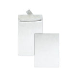 Open End Expansion Mailers, Dupont Tyvek, #13 1-2, Cheese Blade Flap, Redi-strip Closure, 10 X 13, White, 25-box