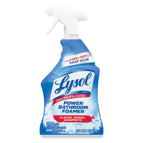 Disinfectant Bathroom Cleaners, Liquid, Island Breeze, 32 Oz Spray Bottle, 12-carton