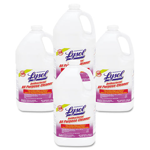 Antibacterial All-purpose Cleaner Concentrate, 1 Gal Bottle, 4-carton