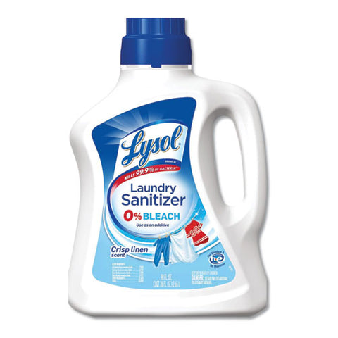 Laundry Sanitizer, Liquid, Crisp Linen, 90 Oz, 4-carton