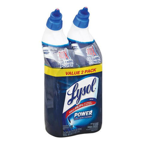 Disinfectant Toilet Bowl Cleaner, Wintergreen, 24 Oz Bottle, 2-pack