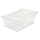 Food-tote Boxes, 12.5 Gal, 26 X 18 X 9, Clear