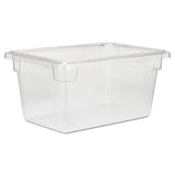 Food-tote Boxes, 5 Gal, 12 X 18 X 9, Clear