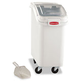 Prosave Mobile Ingredient Bin, 20.57 Gal, 13.13 X 29.25 X 28, White