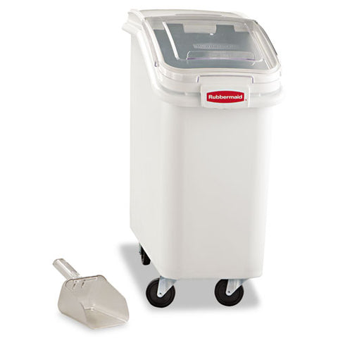 Prosave Mobile Ingredient Bin, 20.57 Gal, 13.13 X 29.25 X 28, White