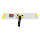 Hygen Quick Connect S-s Frame, Wet-dry Mop 17.19w X 3d, Aluminum, Yellow