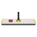 Hygen Quick Connect S-s Frame, Squeegee, 24w X 4 1-2d, Aluminum, Yellow