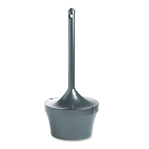 Aladdin Smokers' Station, Round, Steel, 4.5 Gal, Charcoal
