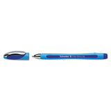 Slider Memo Xb Stick Ballpoint Pen, 1.4 Mm, Blue Ink, Blue Barrel, 10-box
