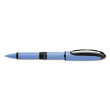 One Hybrid Stick Roller Ball Pen, 0.5 Mm, Black Ink, Blue Barrel, 10-box