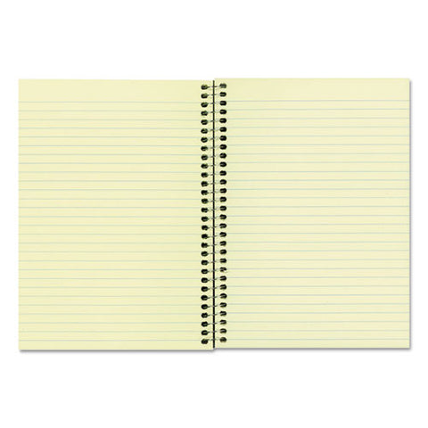 Single-subject Wirebound Notebooks, 1 Subject, Narrow Rule, Brown Cover, 7.75 X 5, 80 Sheets