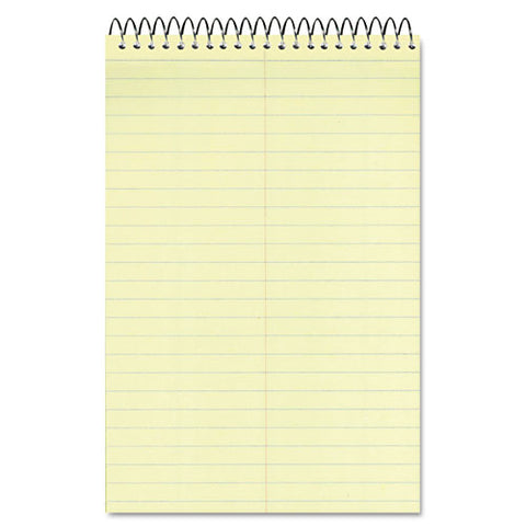 Standard Spiral Steno Book, Gregg Rule, 6 X 9, Eye-ease Green, 60 Sheets