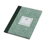Lab Notebook, Wide-legal Rule, 10 1-8 X 7 7-8, White, 96 Sheets