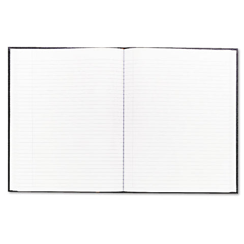 Executive Notebook, Medium-college Rule, Black Cover, 10 3-4 X 8 1-2, 75 Sheets