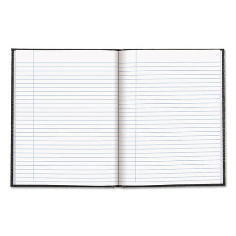 Executive Notebook, Medium-college Rule, Black Cover, 9.25 X 7.25, 150 Sheets