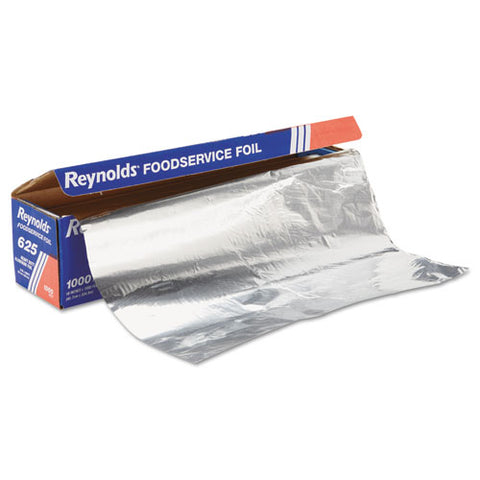 Heavy Duty Aluminum Foil Roll, 18" X 1000 Ft, Silver