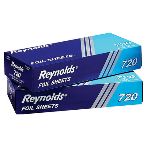 Pop-up Interfolded Aluminum Foil Sheets, 12 X 10 3-4, Silver, 200-box