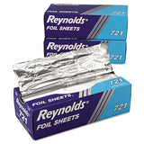 Interfolded Aluminum Foil Sheets, 12 X 10 3-4, Silver, 500-box, 6 Boxes-carton