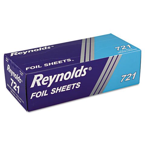 Interfolded Aluminum Foil Sheets, 12 X 10 3-4, Silver, 500-box, 6 Boxes-carton