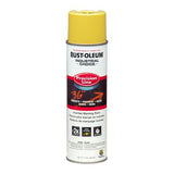 Industrial Choice Precision Line Marking Paint, Flat High-visibility Yellow, 17 Oz Aerosol Can, 12/carton