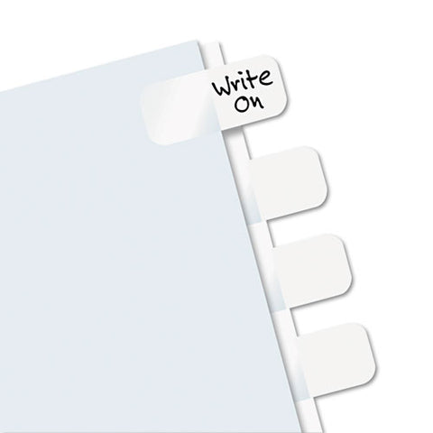 Legal Index Tabs, 1-5-cut Tabs, White, 1" Wide, 416-pack