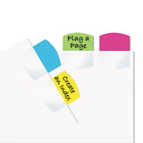Write-on Index Tabs, 1-5-cut Tabs, Assorted Colors, 1.06" Wide, 48-pack
