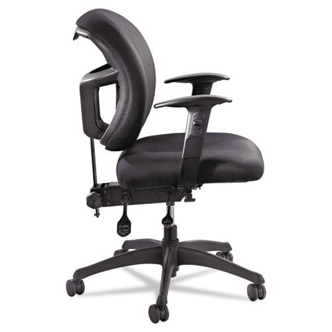 Alday Intensive-use Chair, Supports Up To 500 Lbs., Black Seat-black Back, Black Base