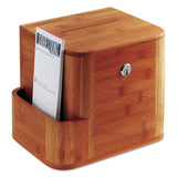 Bamboo Suggestion Box, 10 X 8 X 14, Cherry