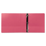 Earth’s Choice Biobased Durable Fashion View Binder, 3 Rings, 2" Capacity, 11 X 8.5, Berry, 2-pack