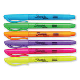 Pocket Style Highlighters, Chisel Tip, Assorted Colors, 24-pack