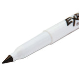 Low-odor Dry-erase Marker, Extra-fine Needle Tip, Black, Dozen