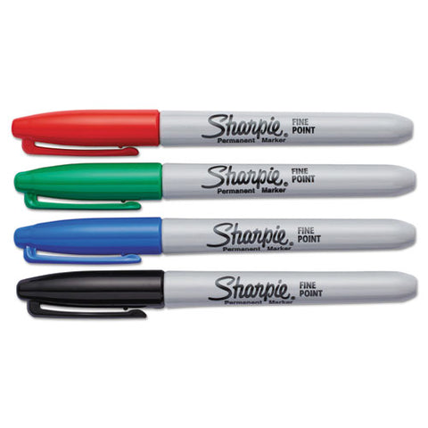 Fine Tip Permanent Marker, Assorted Colors, 36-pack