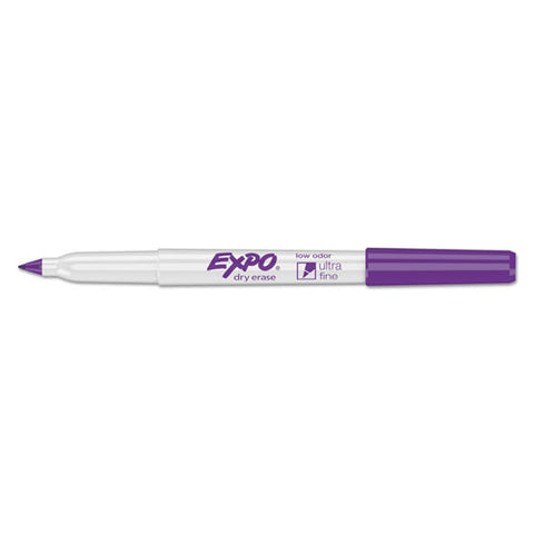 Low-odor Dry Erase Marker Office Pack, Extra-fine Needle Tip, Assorted Colors, 36-pack